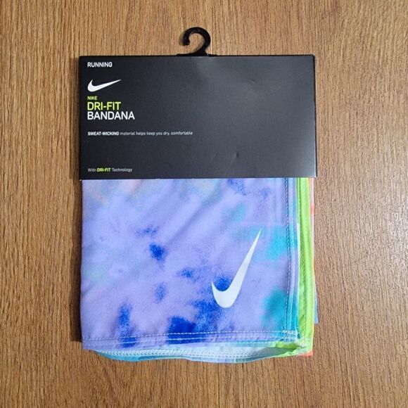 Nike Running Women's Dri-Fit Bandanda Pastel Colors Unisex One-size - Picture 1 of 6